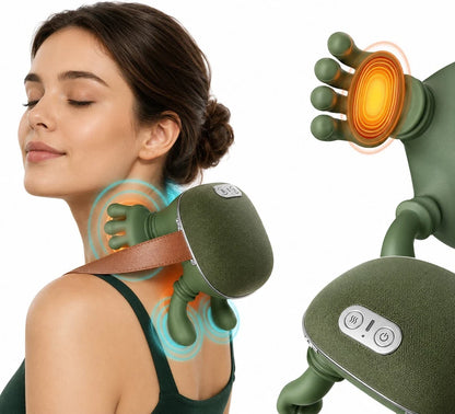 CerviCalm™ - Masajeador Cervical Inteligente con Calor